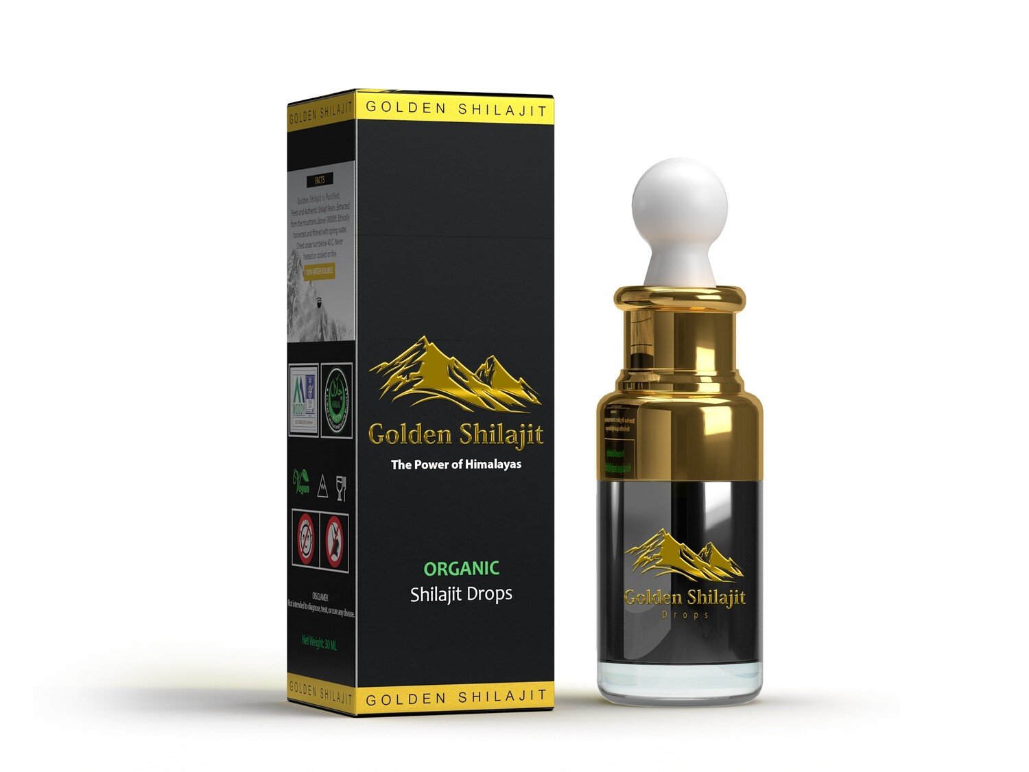 GOLDEN Shilajit Drops